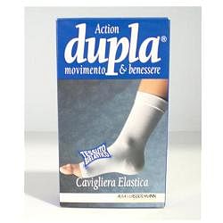 Cavigliera Elastica Dupla Bianca Xl