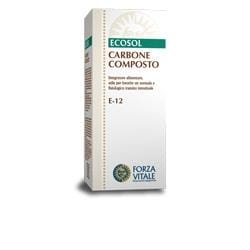 Integratore Ecosol Carbone Composto per il transito intestinale