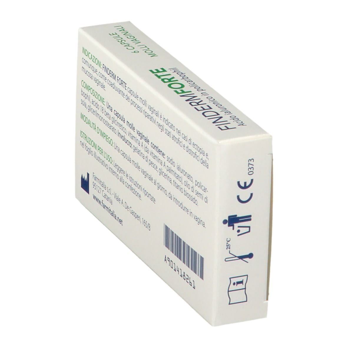 FINDERM FORTE CAPSULE MOLLI VAGINALI CONFEZIONE DA 6 PEZZI