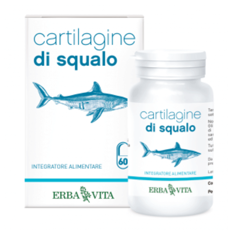 Integratore Cartilagine di Squalo per articolazioni, 60 capsule
