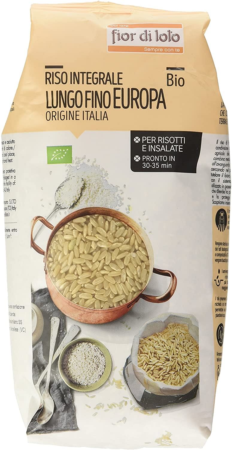 Riso Integrale Fine Europa Lungo 1 Kg