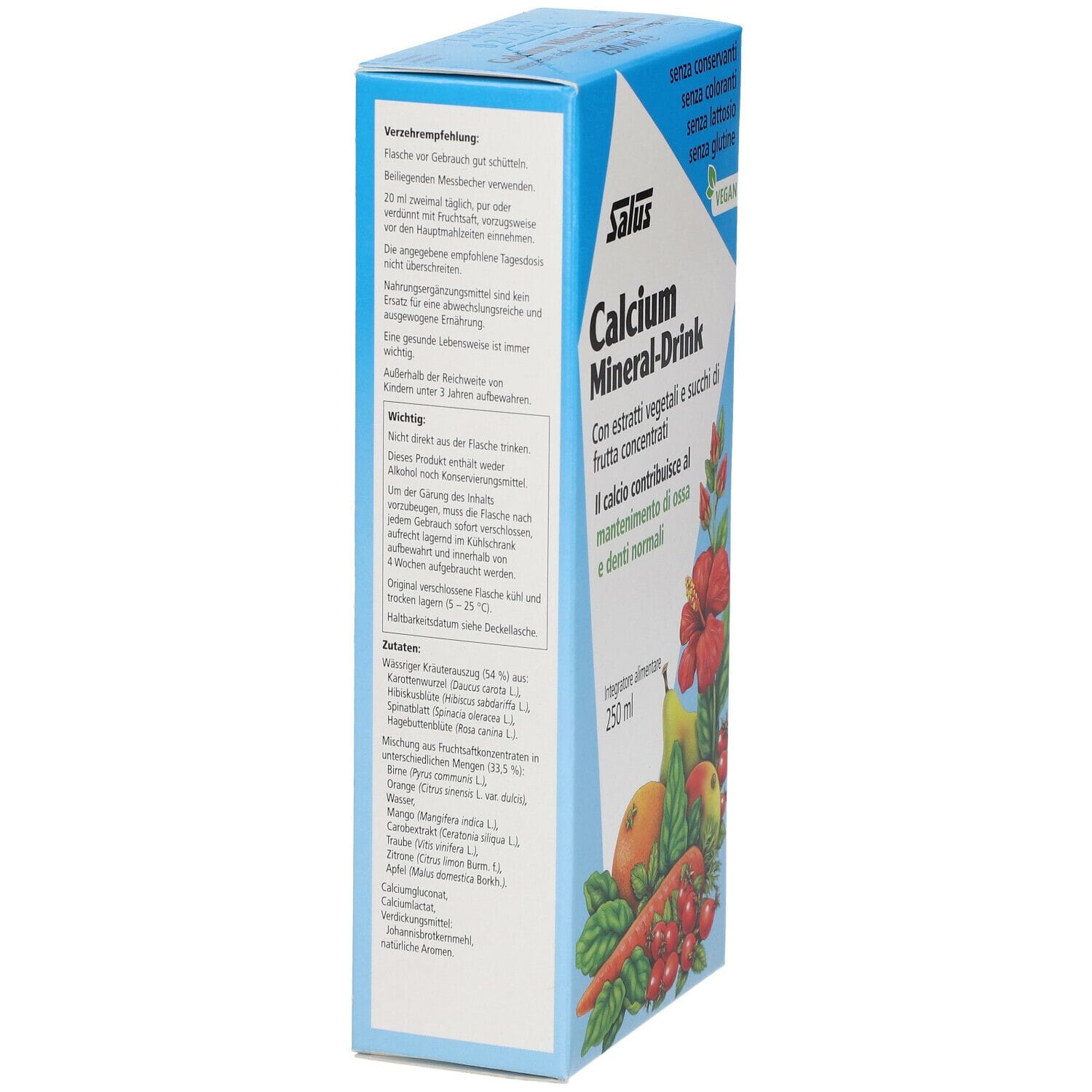 Integratore Salus Calcio con estratti vegetali, 250ml