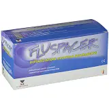 FLUSPACER DISTANZIATORE AEROSOL TRASPARENTE 310 ML CON MASCHERINA IN GOMMA TERMOPLASTICA FLESSIBILE