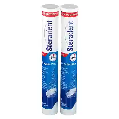 STERADENT TRIPLE ACTION PLUS 60 COMPRESSE PULENTI