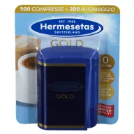 HERMESETAS GOLD 500+200 COMPRESSE 35 G