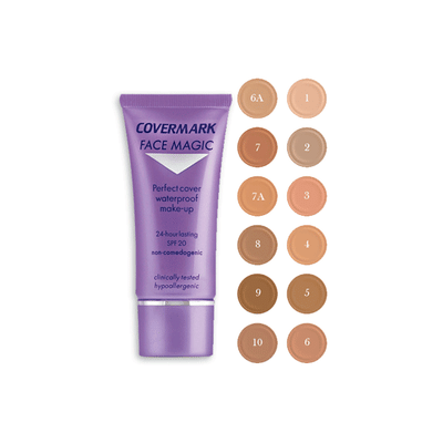 Fondotinta Covermark Face Magic camouflage SPF 20, 30ml