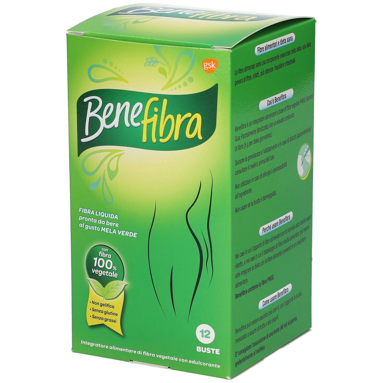 Benefibra Liquida 12 Buste X 60 Ml