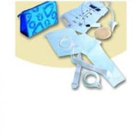 SACCA DI SCARICO PER IRRIGAZIONE SISTEMA 2 PEZZI ALTERNA PE E ETILVINILACETATO TRASPARENTE FLANGIA MECCANICA 40 MM 30 PEZZI