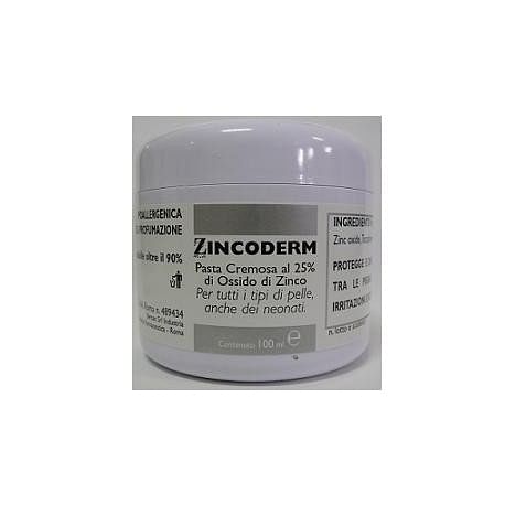 Zincoderm Pasta Cremosa 100 Ml