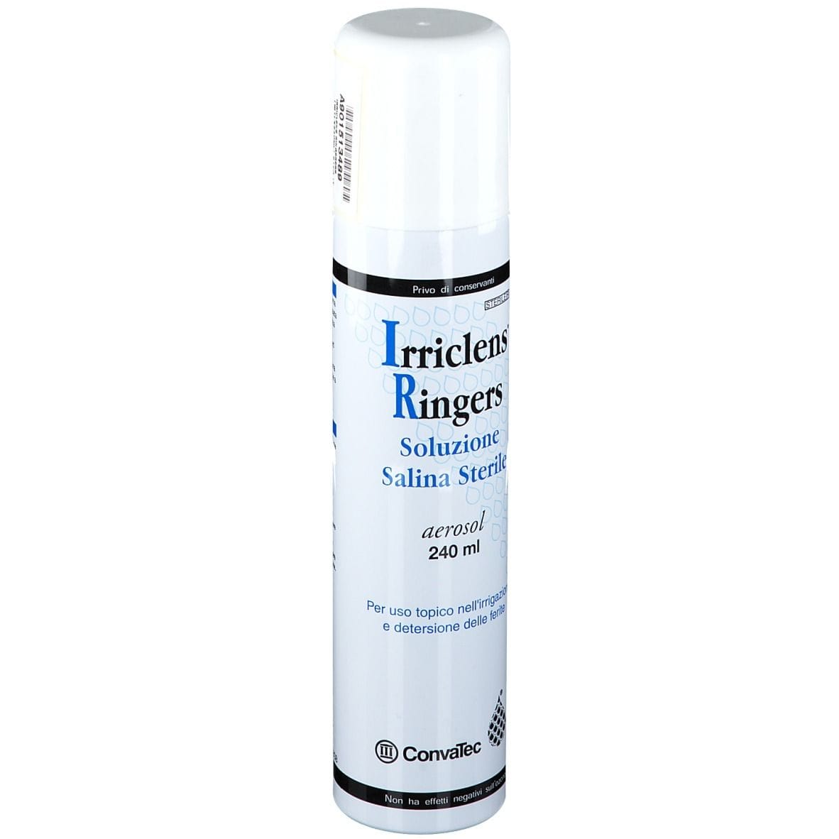 Irriclens soluzione salina spray per ferite, 240ml