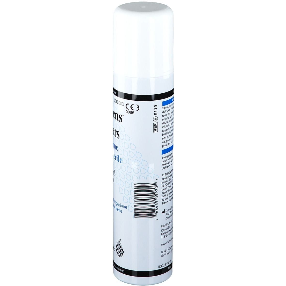 Irriclens soluzione salina spray per ferite, 240ml