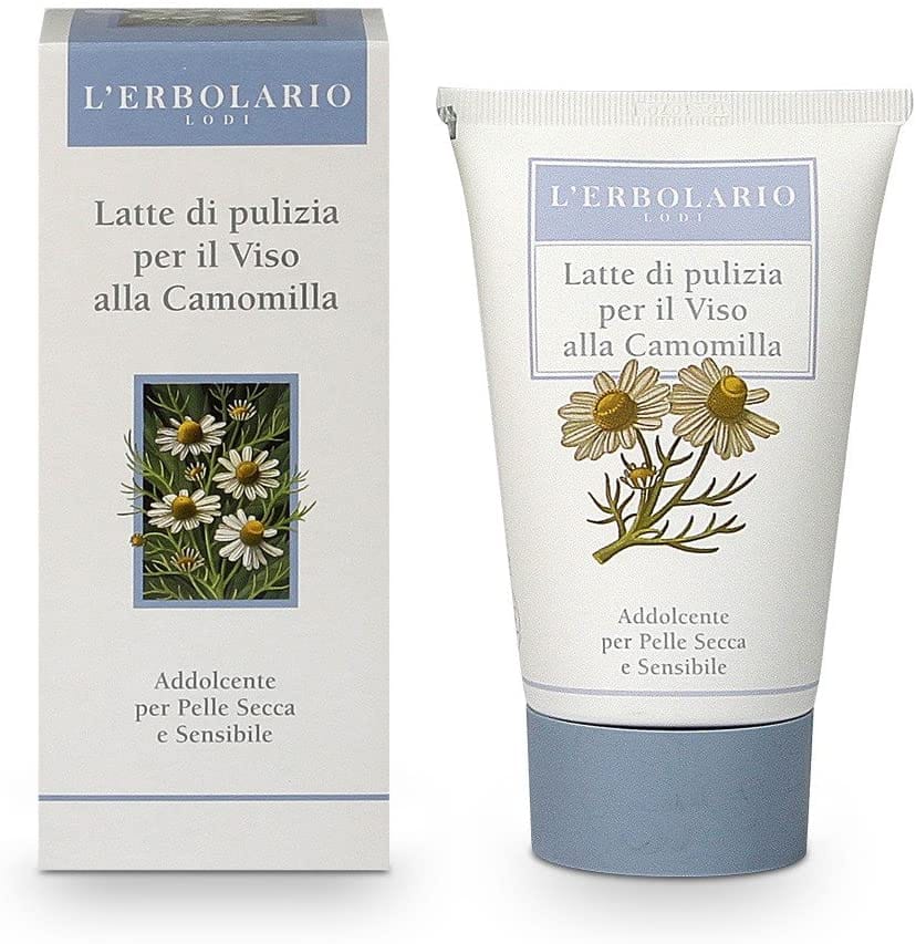 Latte detergente viso alla camomilla per pelle sensibile, 125ml