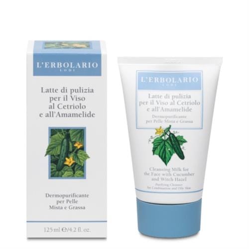 Latte Di Pulizia Per Viso Cetriolo E Amamelide 125 Ml