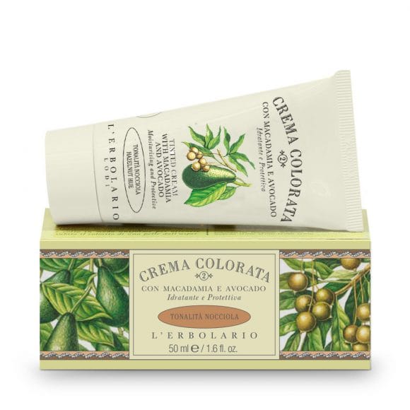 Crema colorata con macadamia e avocado, tonalità nocciola 50ml