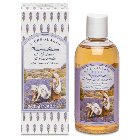 Bagnoschiuma alla lavanda con estratto di avena, 250ml