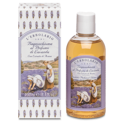Bagnoschiuma alla lavanda con estratto di avena, 250ml