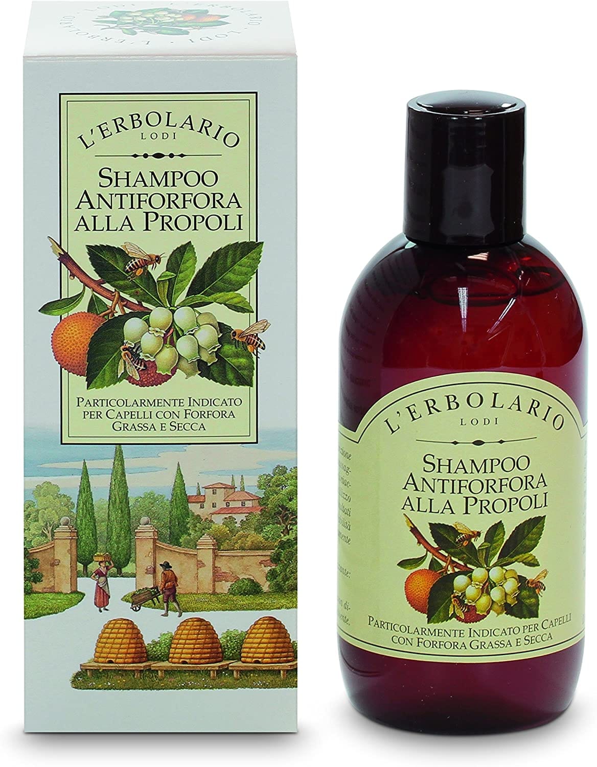 Shampoo alla Propoli antiforfora per tutti i capelli 200ml