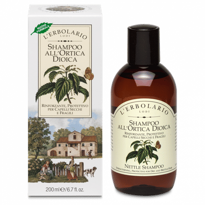 Shampoo L'Erbolario Ortica Dioica per capelli secchi, 200ml