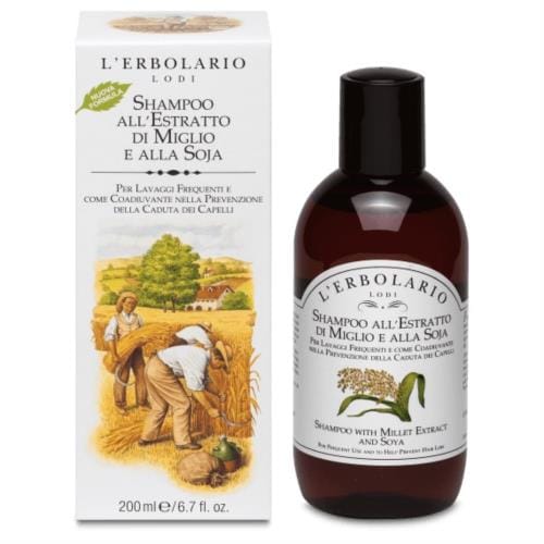 Shampoo all'Estratto di Miglio e Soja 200ml