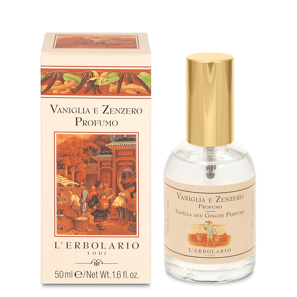 Vaniglia E Zenzero Profumo 50 Ml