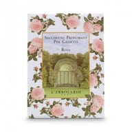 ROSA SACCHETTO PROFUMATO PER CASSETTI