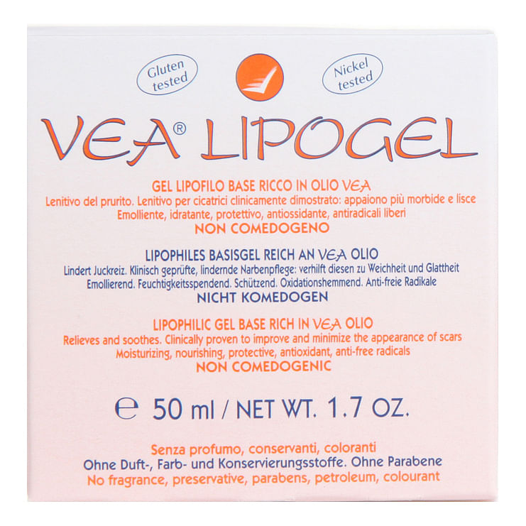 Vea Lipogel Idratante Protettivo 50 Ml