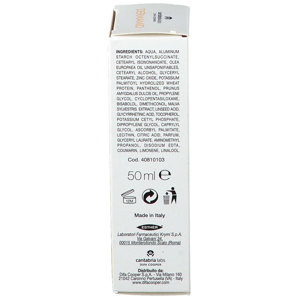 DERMAMID PASTA ALL'AMIDO 50 ML