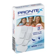 Cerotti sterili Prontex White Strips TNT, 3 formati 20pz