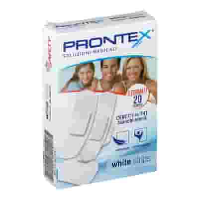 Cerotti sterili Prontex White Strips TNT, 3 formati 20pz