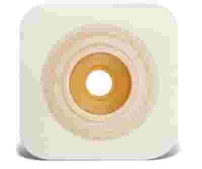 PLACCA CONVESSA BARRIERA CUTANEA COSTITUITA UN DISCO CONVESSO DI STOMAHESIVE CIRCONTO UN SUPPORTO IN CEROTTO MICROPOROSO SISTEMA 2S PLACCA CONVESSA 22/45MM 5 PEZZI