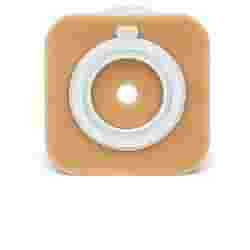 PLACCA CON FLANGIA E BARRIERA PROTETTIVA CON IDROCOLLOIDI A PROFILO SOTTILE DISPOSITIVO 2 PEZZI CON SISTEMA DI AGGANCIO ATRAUMATICO CONSECURA PLACCA ULTRA 70MM 5 PEZZI