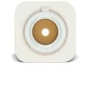 PLACCA CON FLANGIA E BARRIERA PROTETTIVA E SUPPORTO MICROPOROSO DISPOSITIVI DUE PEZZI CON SISTEMA DI AGGANCIO ATRAUMATICO CONSECURA FLEX 35MM 5 PEZZI