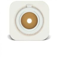 PLACCA CON FLANGIA E BARRIERA PROTETTIVA E SUPPORTO MICROPOROSO DISPOSITIVI DUE PEZZI CON SISTEMA DI AGGANCIO ATRAUMATICO CONSECURA FLEX 35MM 5 PEZZI