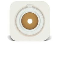 PLACCA CON FLANGIA E BARRIERA PROTETTIVA E SUPPORTO MICROPOROSO DISPOSITIVI DUE PEZZI CON SISTEMA DI AGGANCIO ATRAUMATICO CONSECURA FLEX 57MM 5 PEZZI