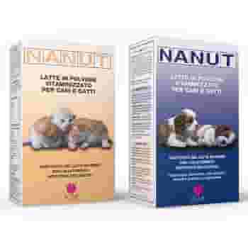 Latte in polvere Nanut per cani e gatti cuccioli, 500g