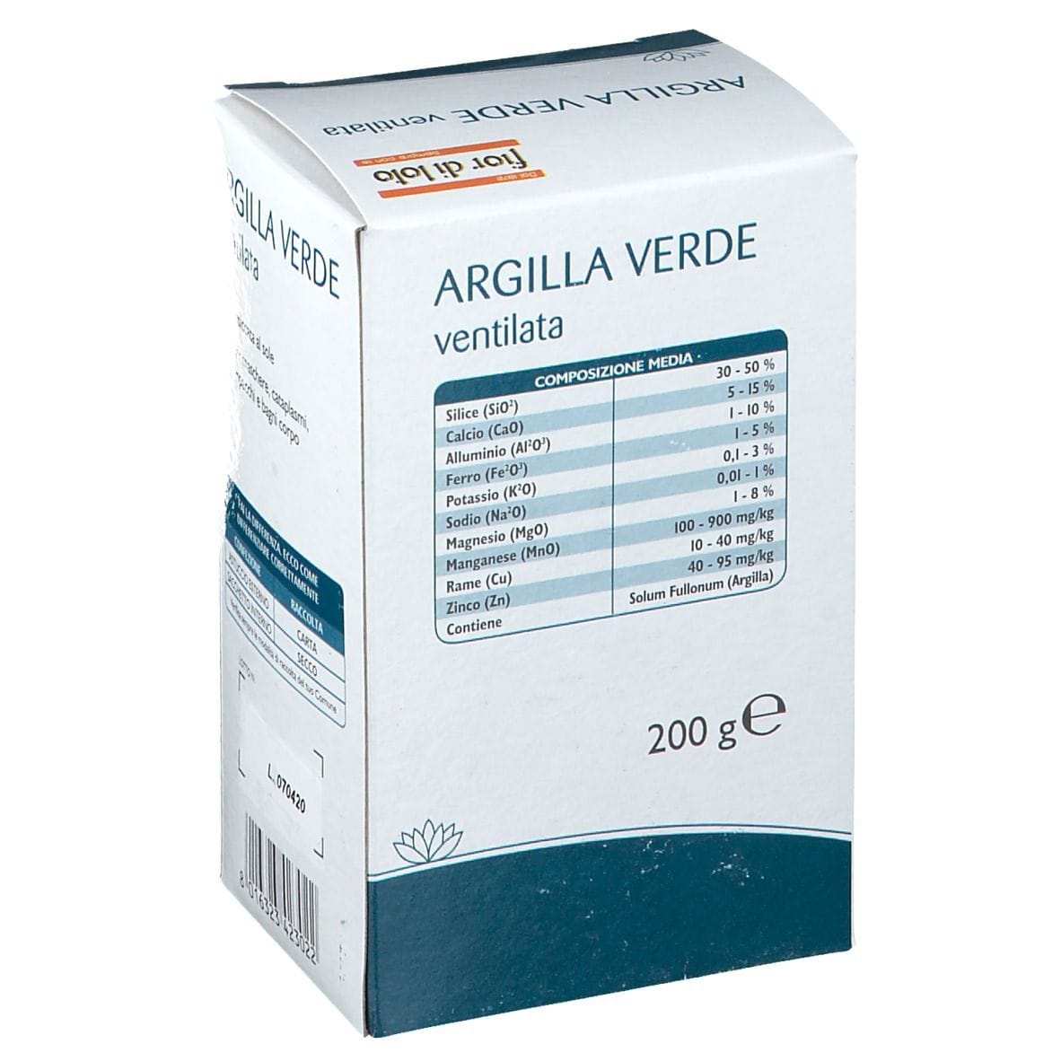 ARGILLA VENTILATA 200 G