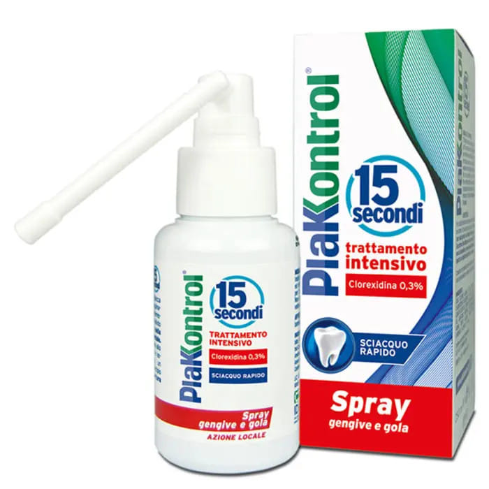 PLAKKONTROL 15 SECONDI COLLUTORIO SPRAY 50 ML