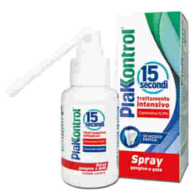 PLAKKONTROL 15 SECONDI COLLUTORIO SPRAY 50 ML