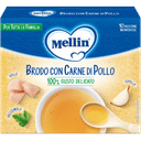 MELLIN BRODO CARNE POLLO 10 BUSTINE X 5 G