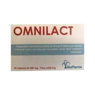 Integratore Omnilact con fermenti lattici, 20 capsule
