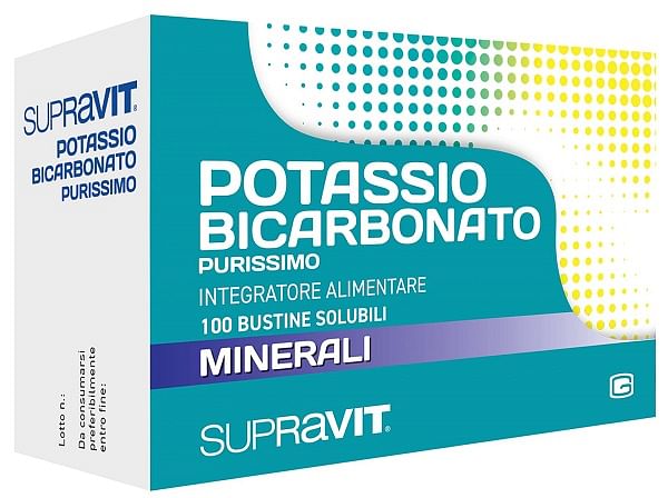 Supravit Potassio Bicarbonato Purissimo 100 Bustine