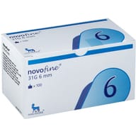 AGO PER PENNA DA INSULINA NOVOFINE GAUGE 31 6 MM 100 PEZZI
