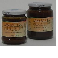 Alveare Cinque integratore naturale con miele e polline 500g