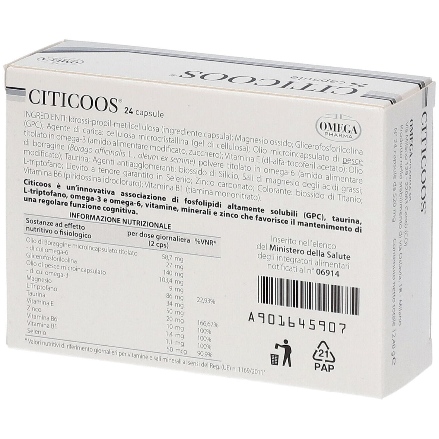 CITICOOS 24 COMPRESSE