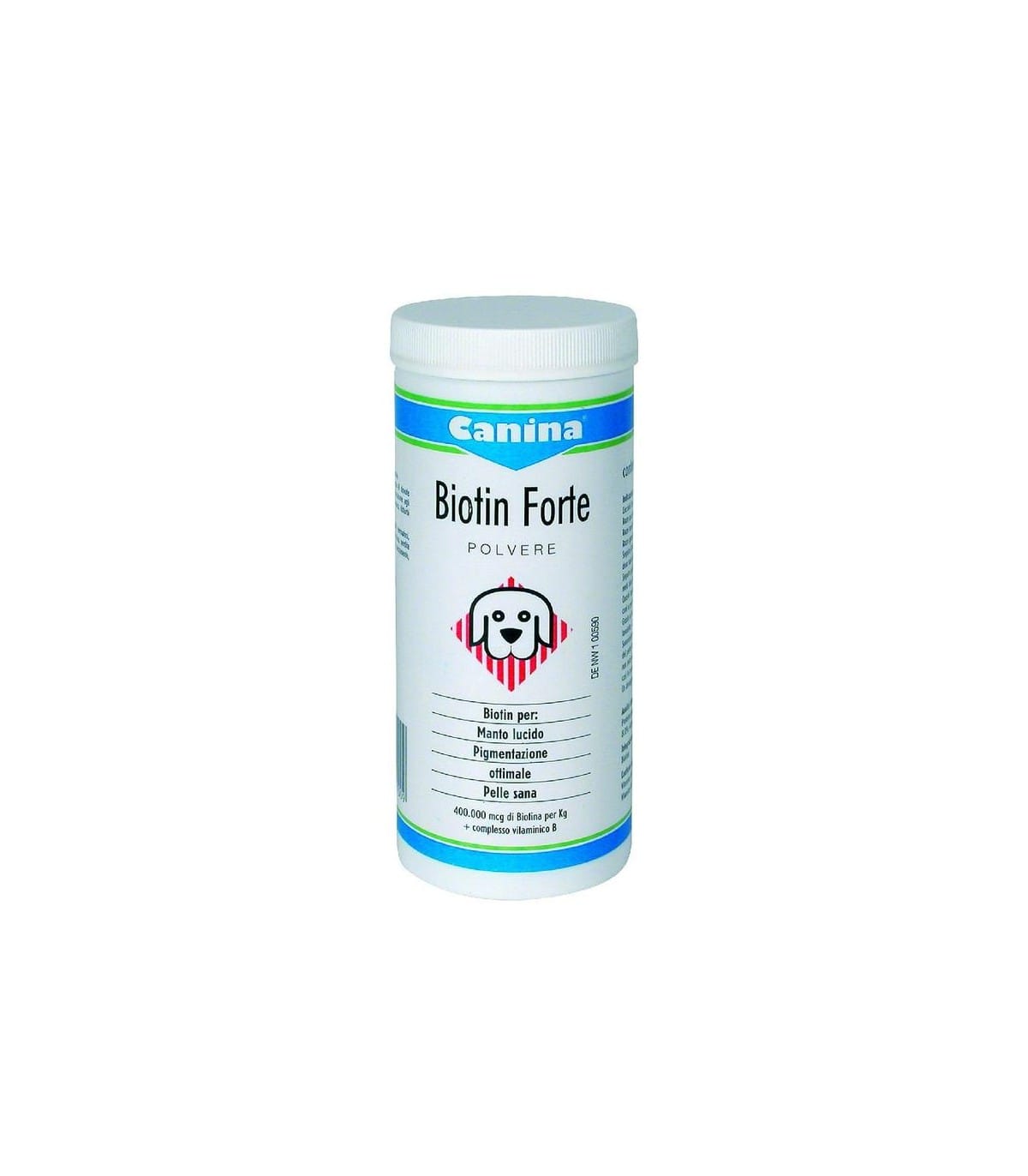 Biotin Forte polvere per cute e pelo del cane 100g