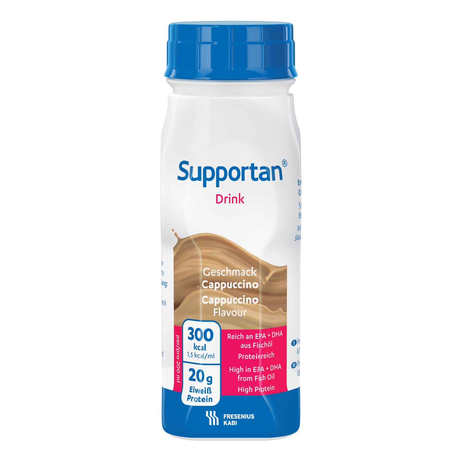 SUPPORTAN DRINK CAPPUCCINO 4 FLACONI X 200 ML