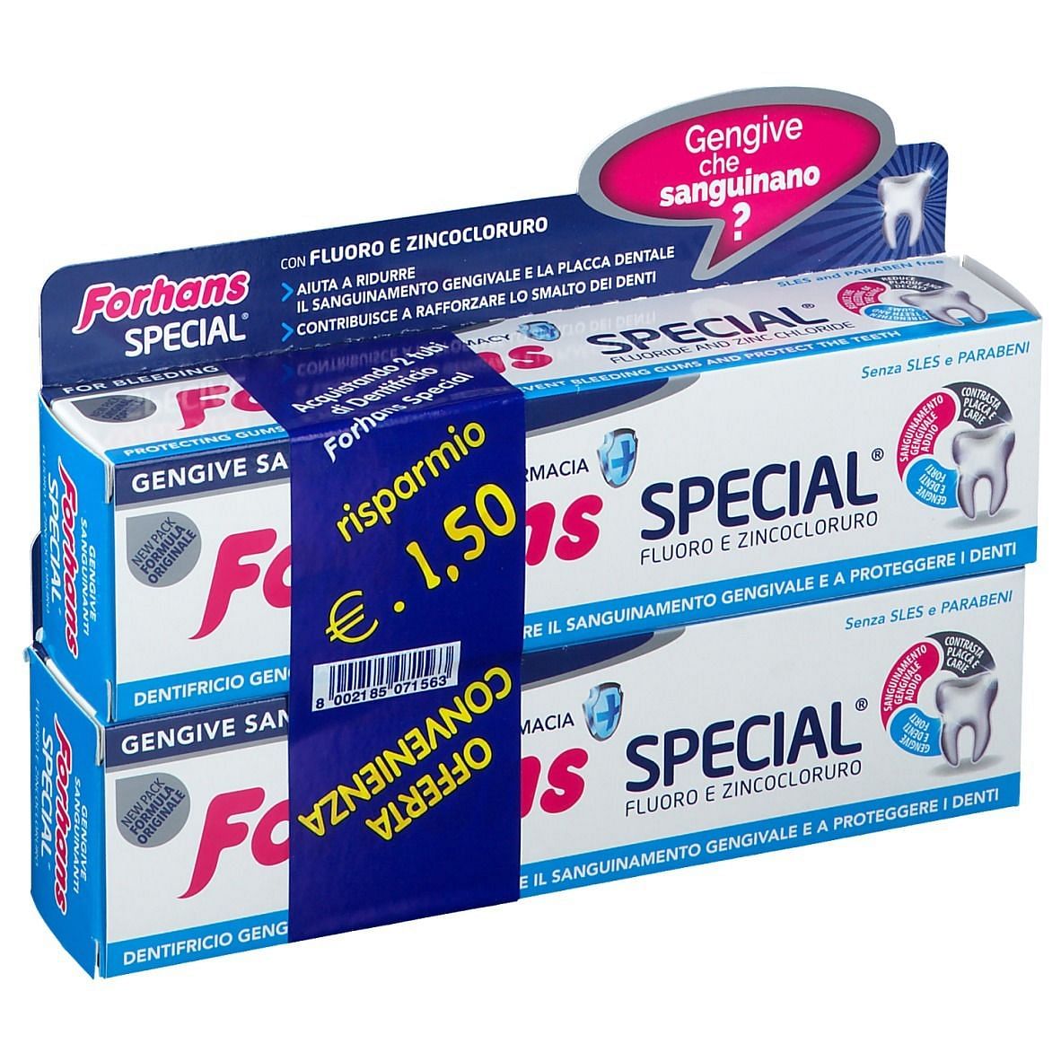 Forhans Sp Dentif 2 X75 Ml