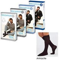 Gambaletto Man Support 18 Cotone 18-20 mmHg, colore antracite