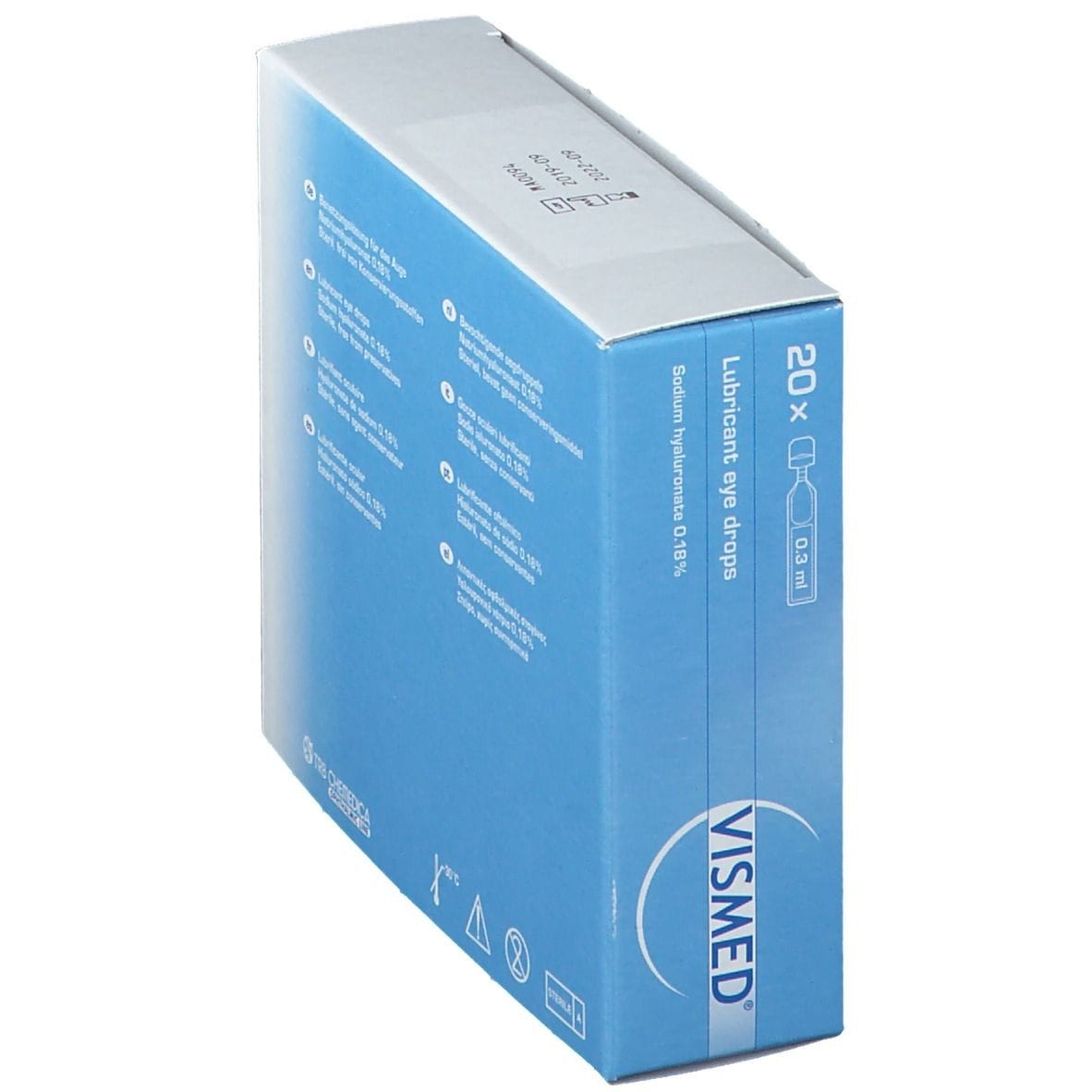 Gocce Oculari Vismed 20 fiale monodose 0,3ml per occhi secchi