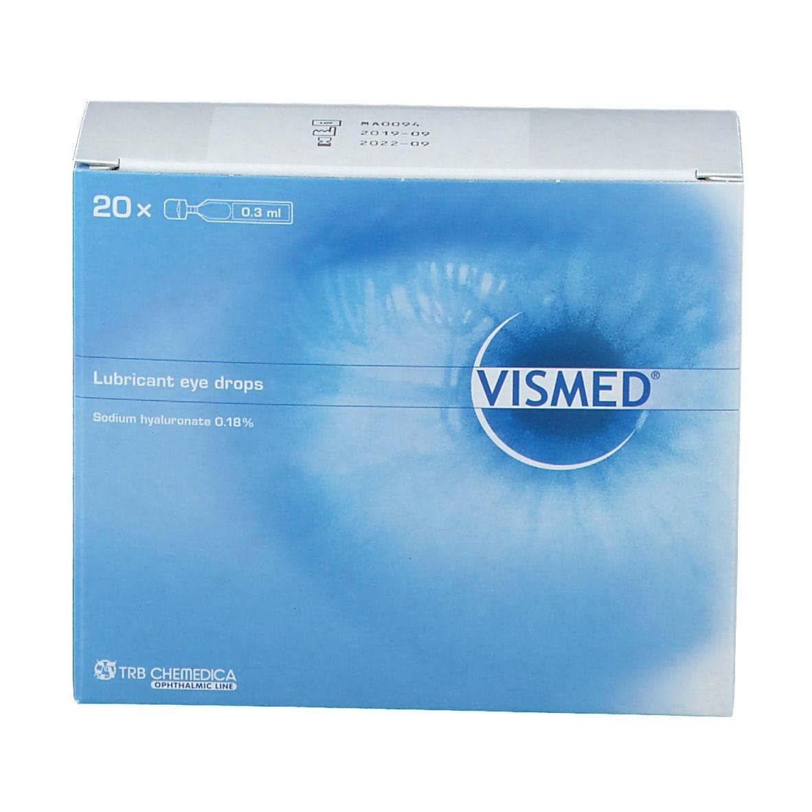 GOCCE OCULARI VISMED 20 FIALE MONODOSE 0,3 ML